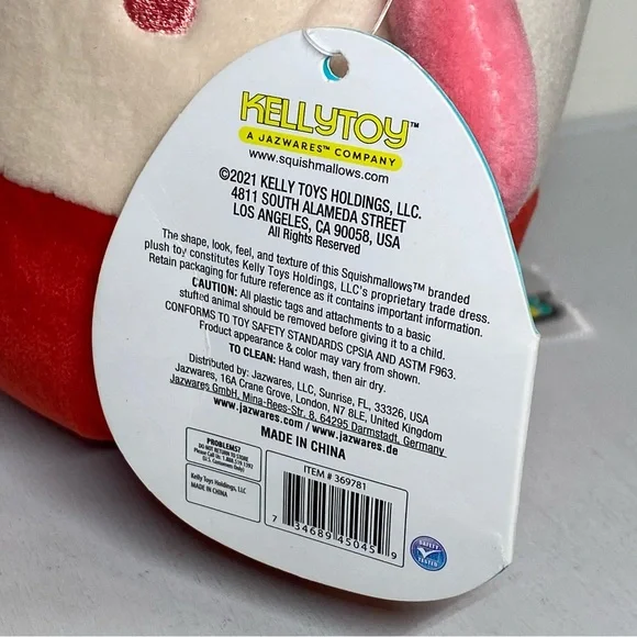 Squishmallows Marshina Hot Chocolate Cup Mug 5” Mini Plush Soft Toy Kellytoy NWT - Picture 5 of 12